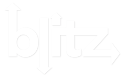 white blitz logo